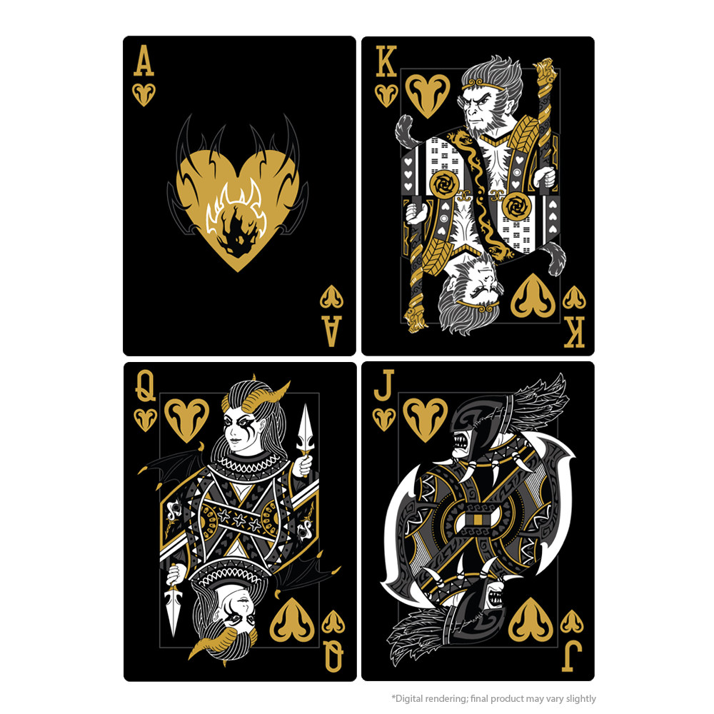DOTA 2 Deluxe Playing Cards by RarePlayingCards.com