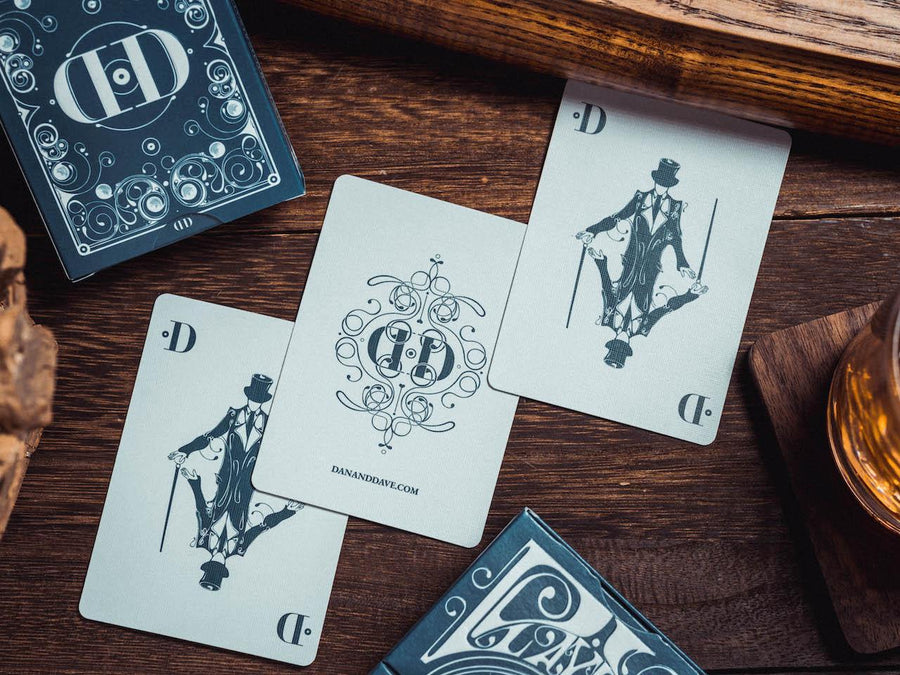 Las Vegas Dark Blue Designed Playing Cards – CityDreamShop