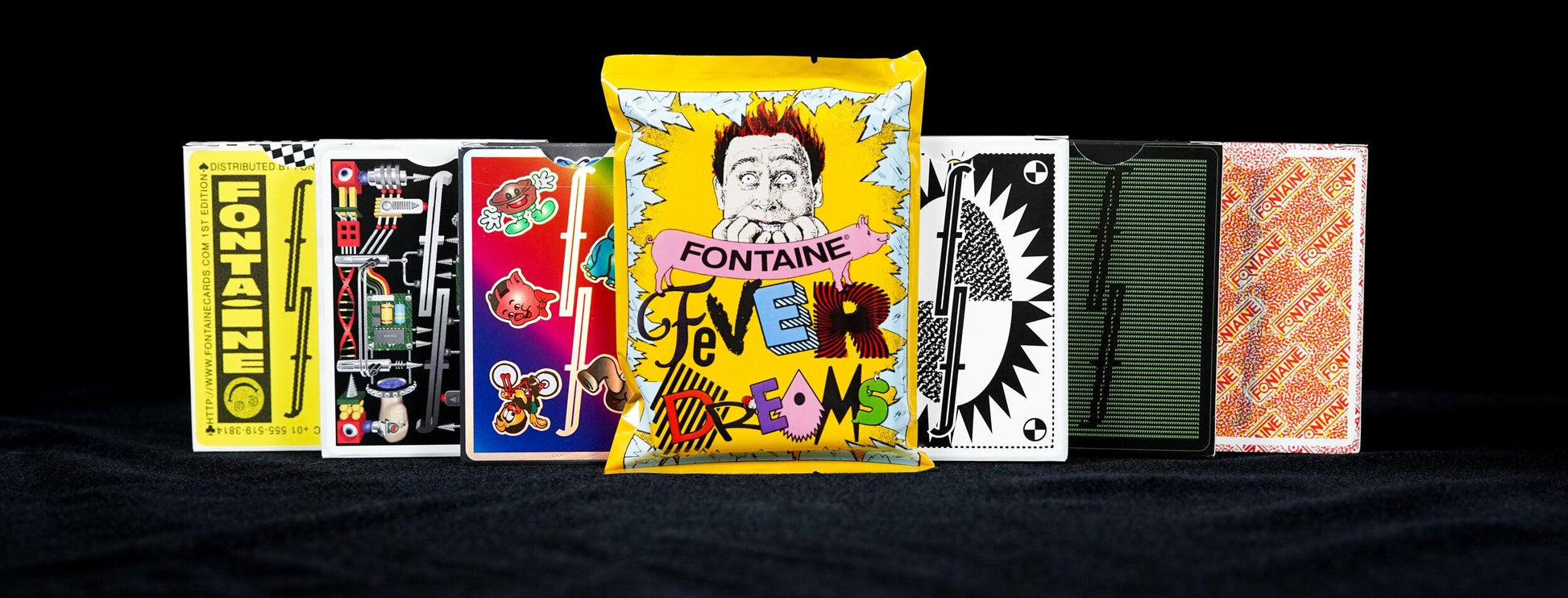 Fontaine Fever Dreams Playing Cards Playing Cards by Fontaine