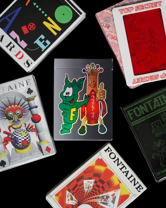 Fontaine Fever Dreams Playing Cards Playing Cards by Fontaine