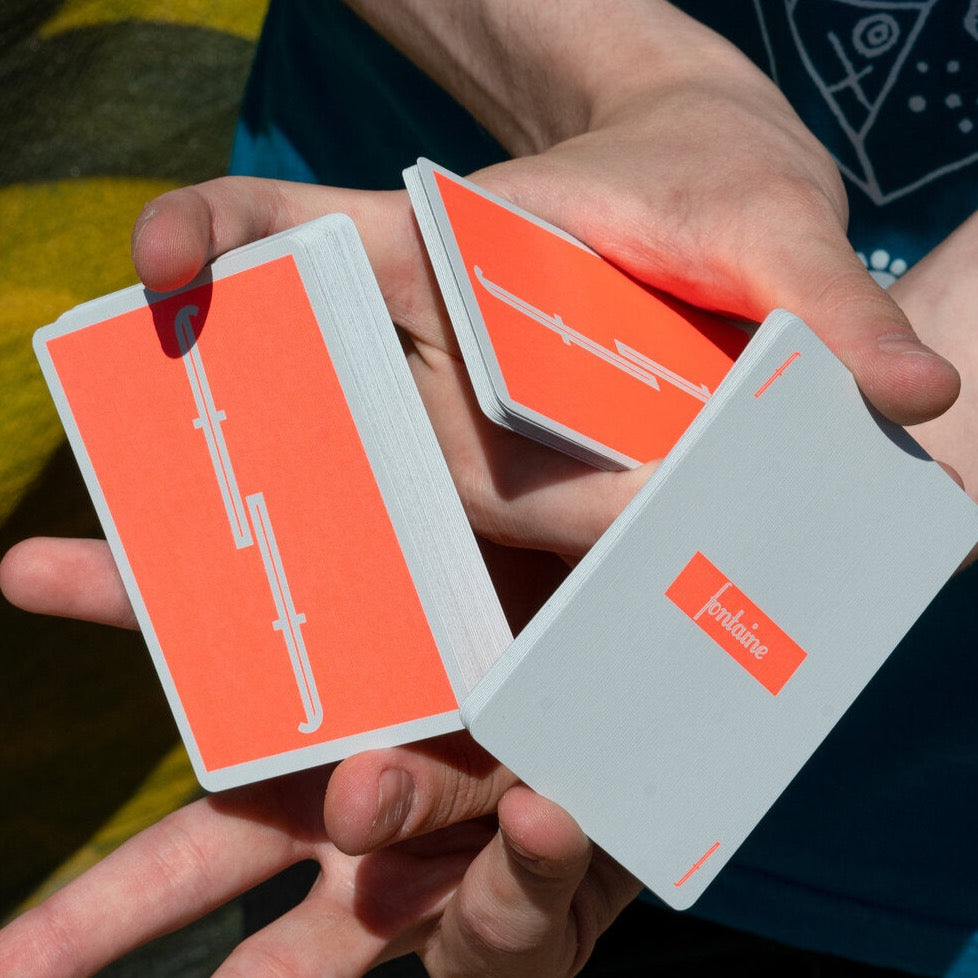 Fontaine Playing Cards Safety Edition Playing Cards by Fontaine