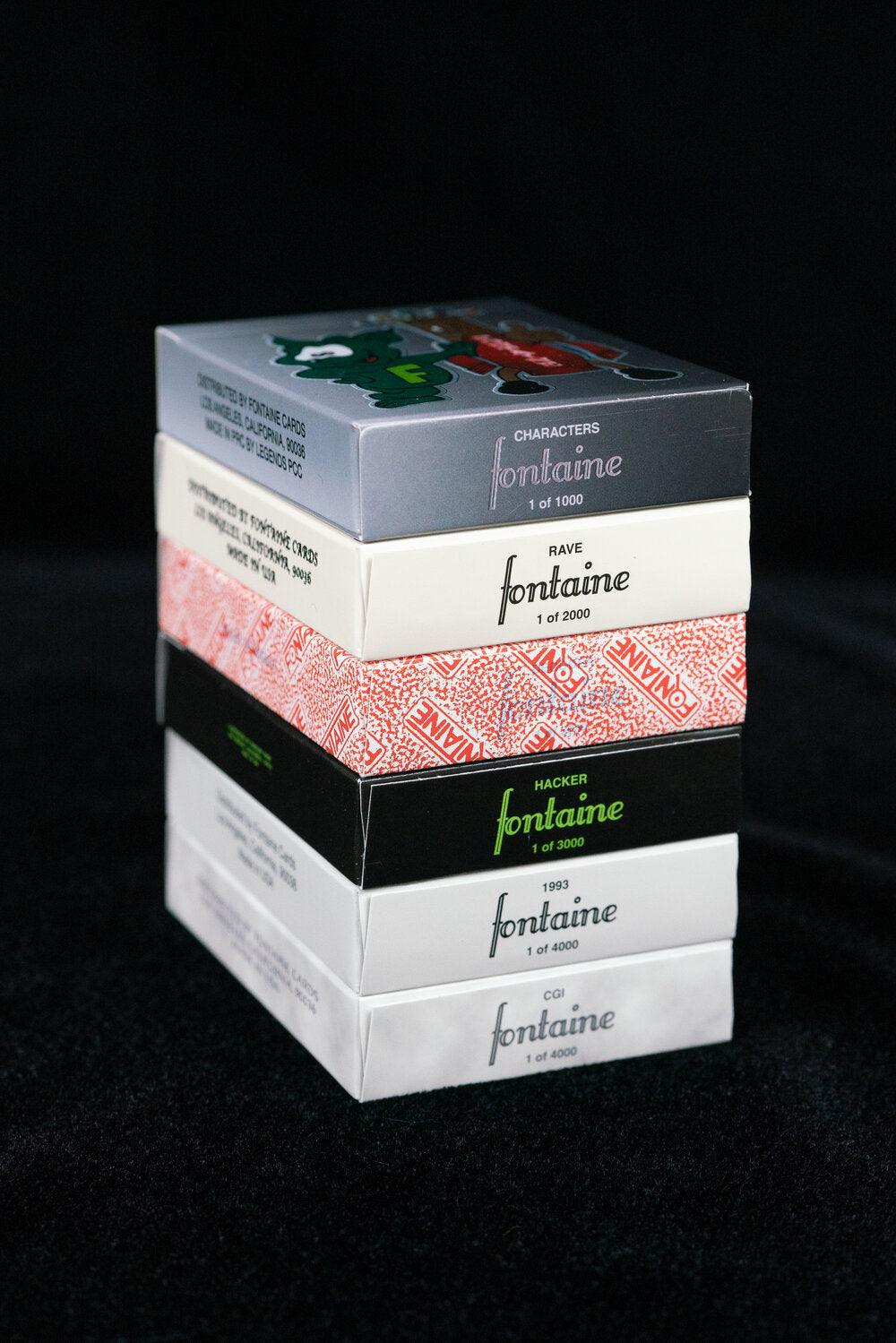 Fontaine Fever Dreams Playing Cards Playing Cards by Fontaine
