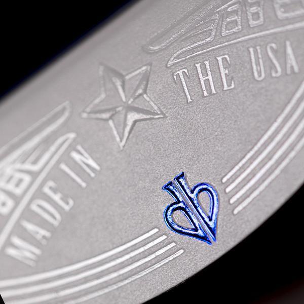 Blue Metallic Gatorbacks Playing Cards by David Blaine