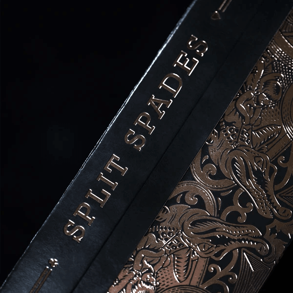 Rose Gold Gatorbacks Playing Cards by David Blaine