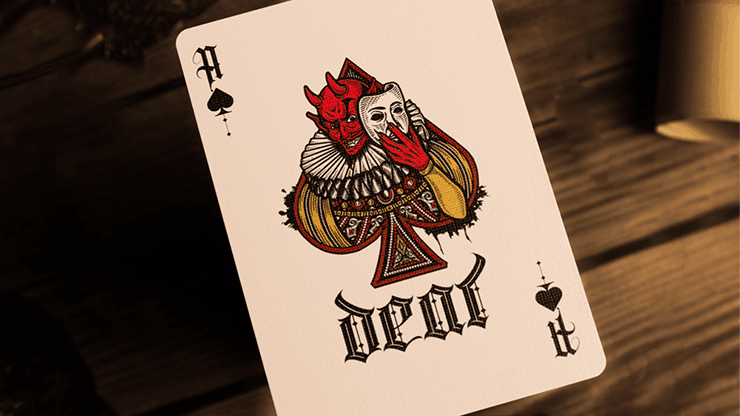 Deal with the Devil - Golden Contract UV Foiled Edition Playing Cards by Darkside Playing Card Co