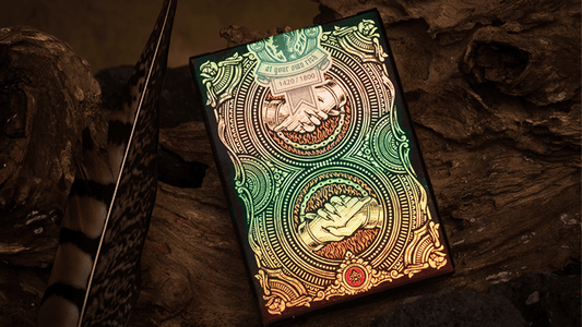Deal with the Devil - Golden Contract UV Foiled Edition Playing Cards by Darkside Playing Card Co