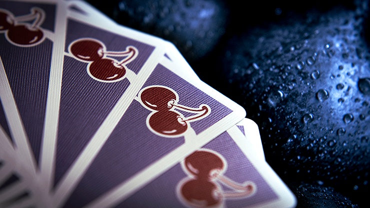 Cherry Casino House Deck - Desert Inn Purple Playing Cards by Pure Imagination Projects