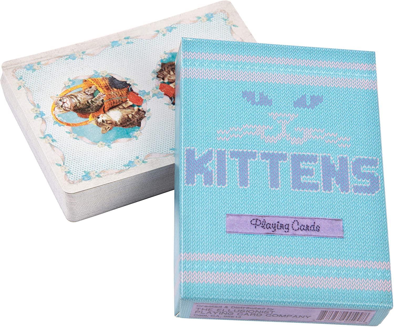 Blue Kittens by Ellusionist Playing Cards by Ellusionist