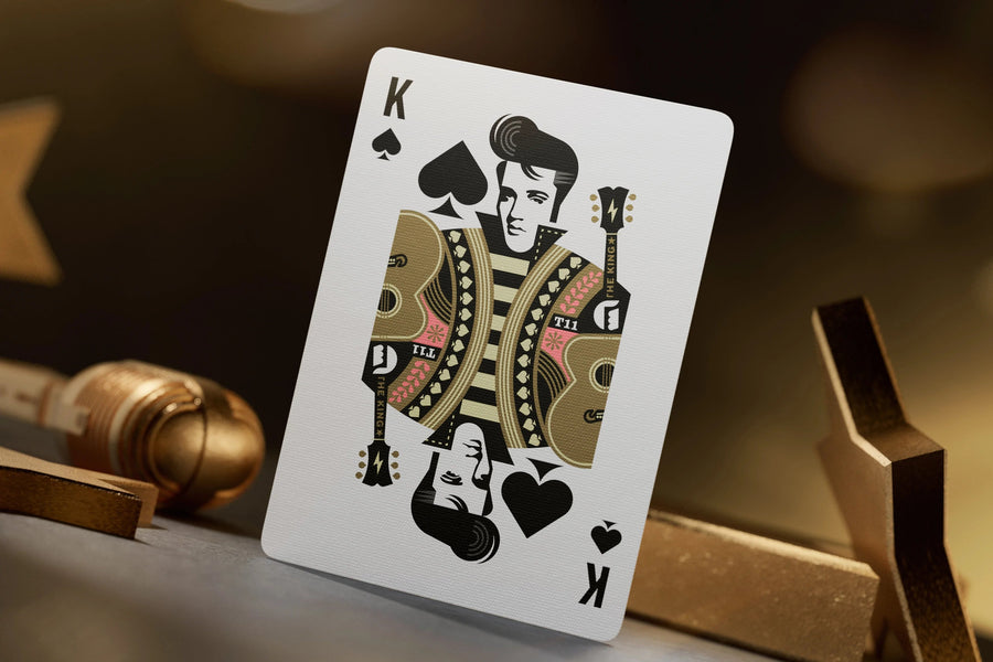 Elvis Playing Cards Playing Cards by Theory11
