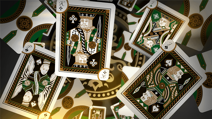 Emerald Princess Playing Cards - Foiled Edition Playing Cards by De'vo