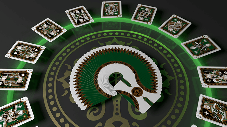 Emerald Princess Playing Cards - Foiled Edition Playing Cards by De'vo