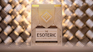 Esoteric Gold Edition Playing Cards by Eric Jones Playing Cards by RarePlayingCards.com