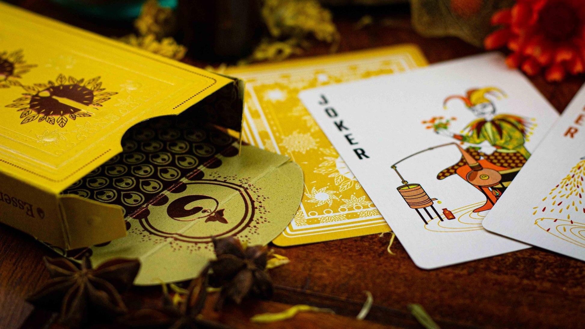 Essential Calendula Playing Cards Playing Cards by Jocu Playing Cards