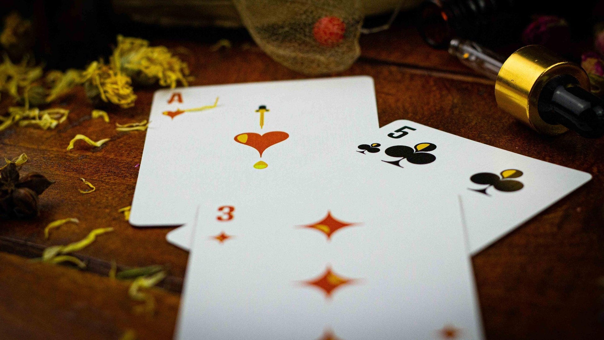 Essential Calendula Playing Cards Playing Cards by Jocu Playing Cards