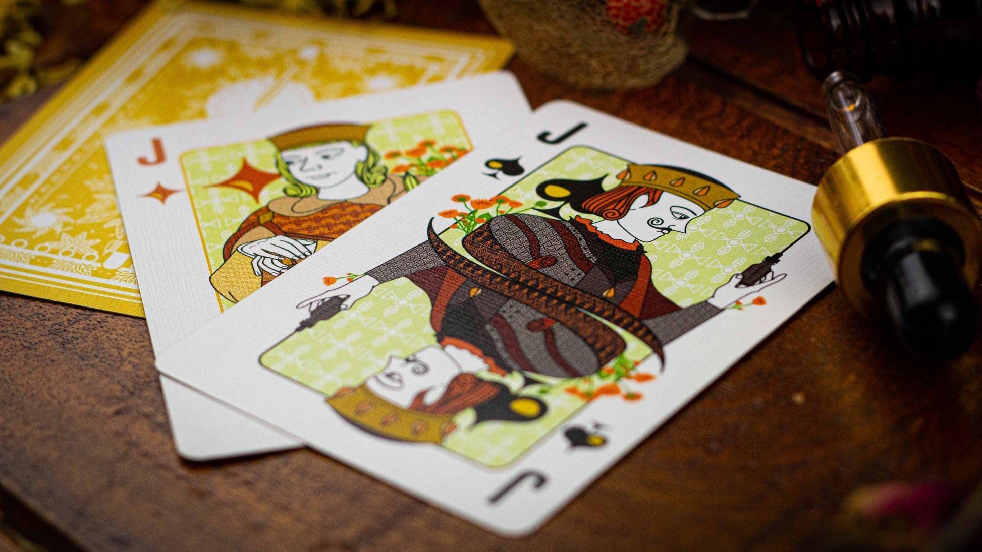 Essential Calendula Playing Cards Playing Cards by Jocu Playing Cards