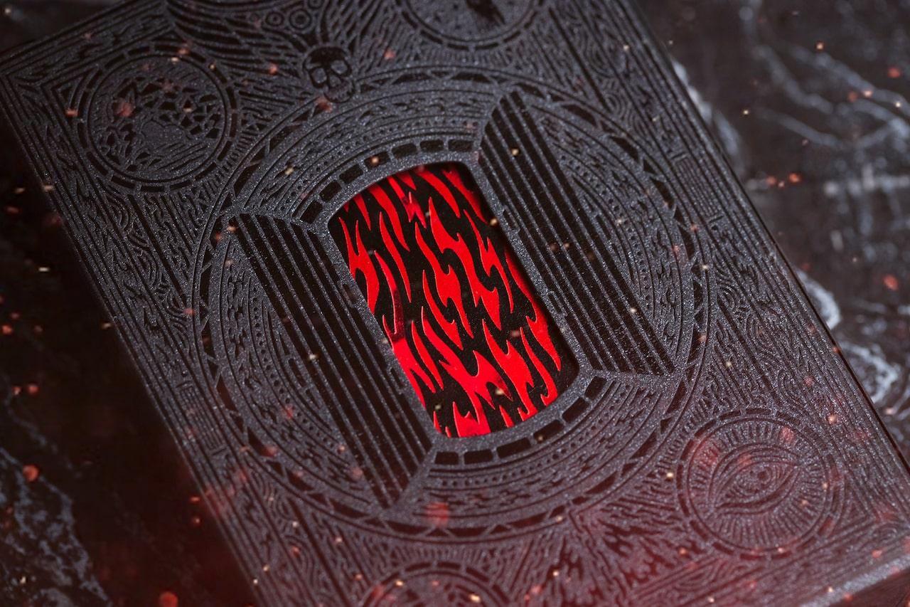 Sacred Fire Playing Cards - Eternal Flame Playing Cards by Riffle Shuffle Playing Card Company