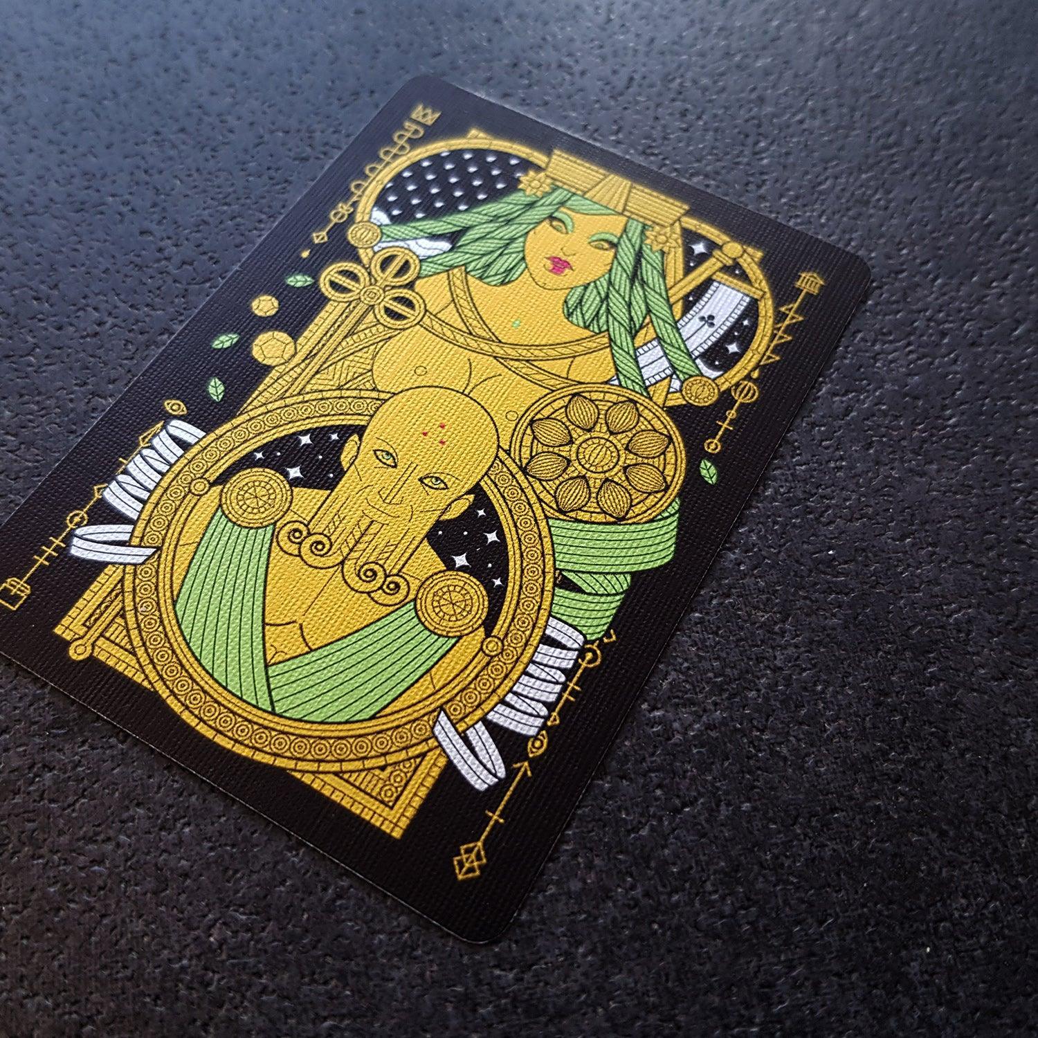 Eva Noire Playing Cards by Thirdway Industries – Rare Playing Cards
