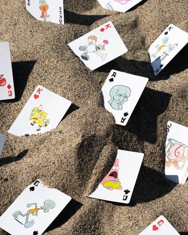 Spongebob x Fontaine Cards Playing Cards by Fontaine