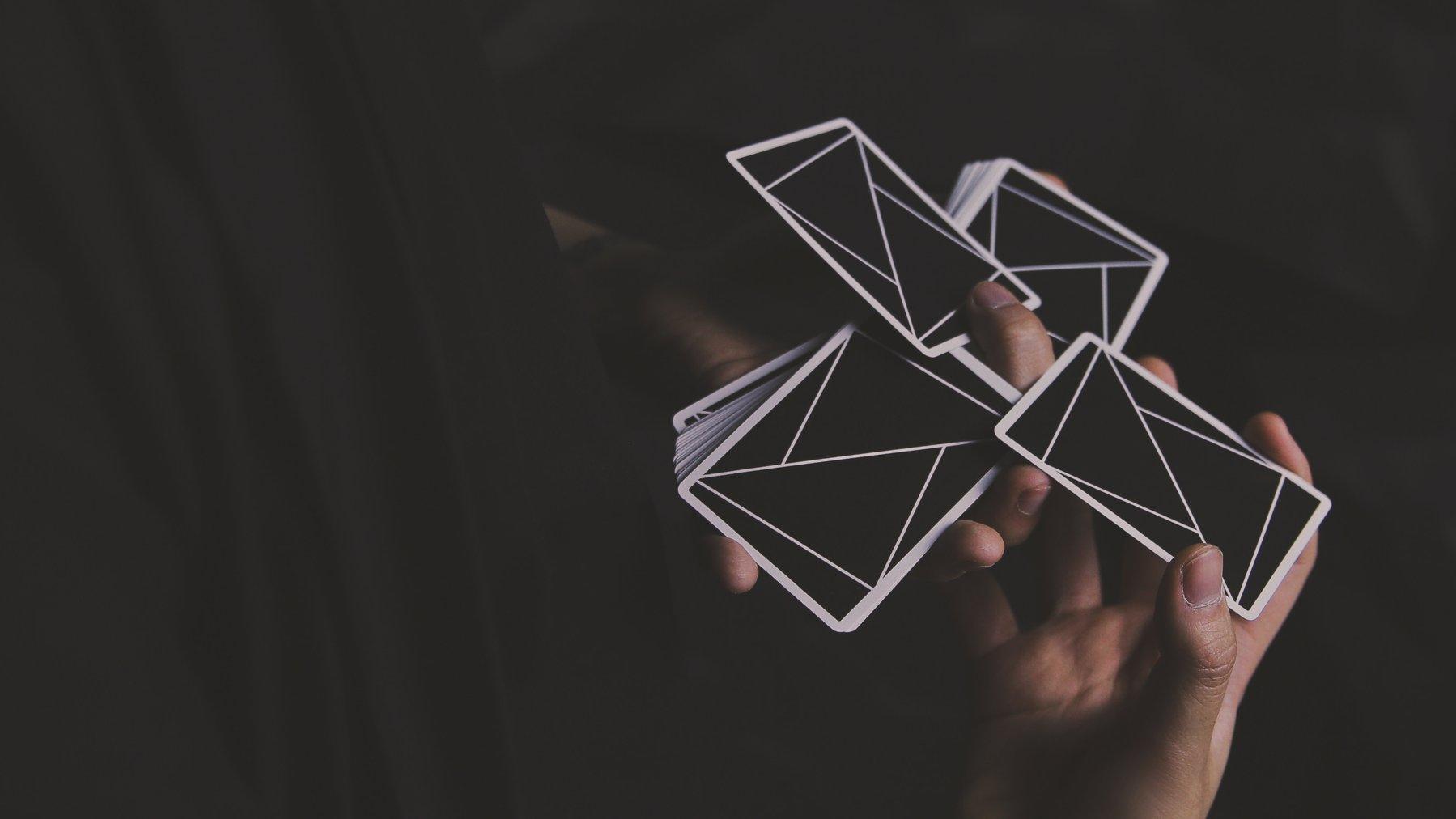 FLEXIBLE (Black) Playing Cards by TCC Playing Card Co.