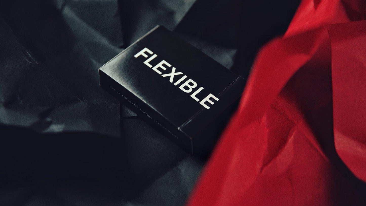 FLEXIBLE (Black) Playing Cards by TCC Playing Card Co.