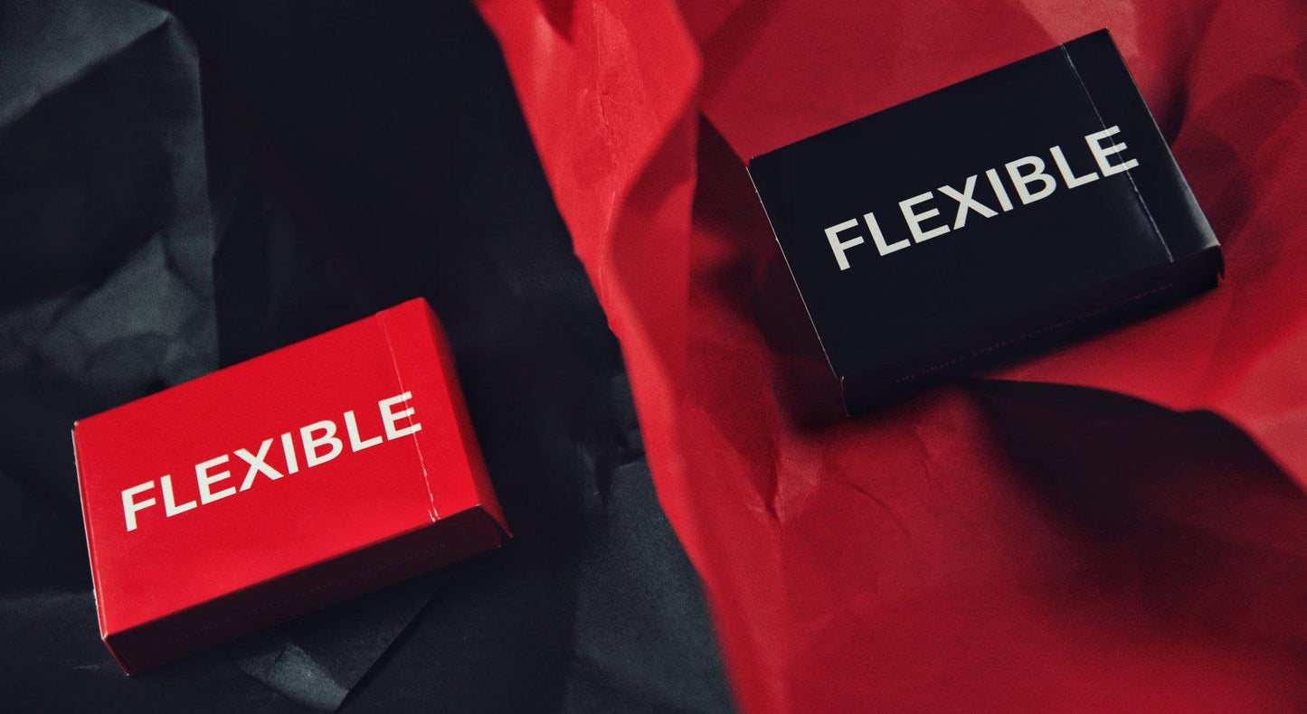 FLEXIBLE (Red) Playing Cards by TCC Playing Card Co.