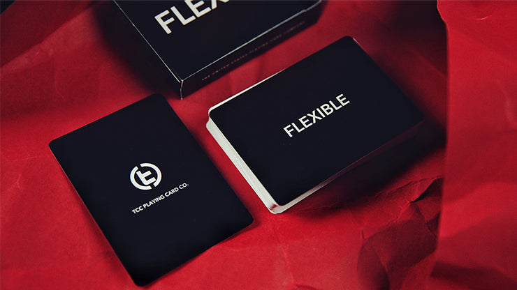 FLEXIBLE (Black) Playing Cards by TCC Playing Card Co.