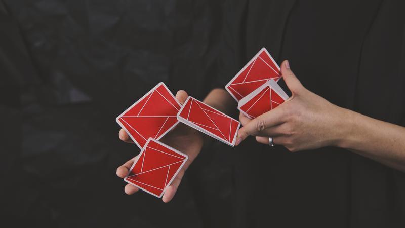 FLEXIBLE (Red) Playing Cards by TCC Playing Card Co.