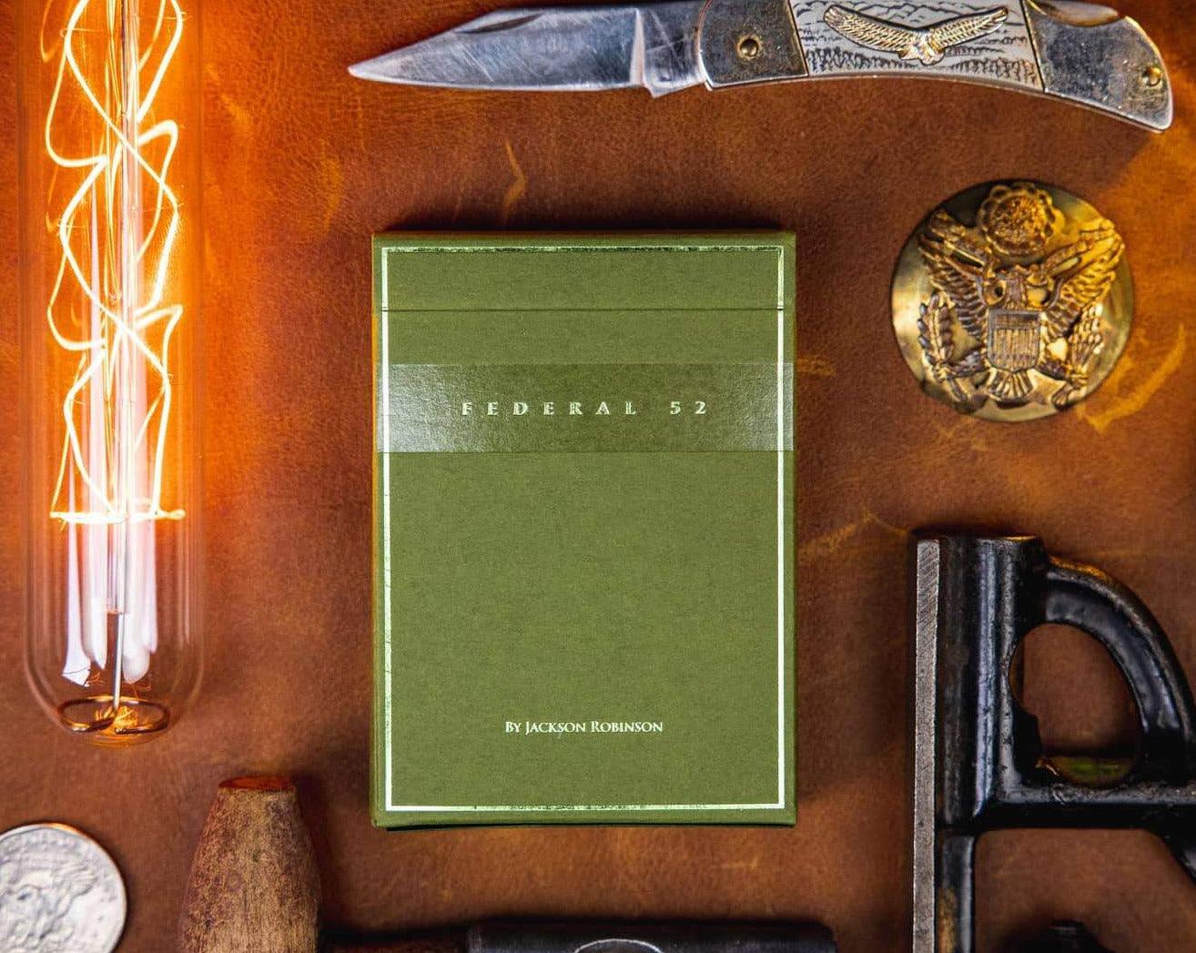 Federal 52 Playing Cards - Foiled Edition Playing Cards by Kings Wild Project