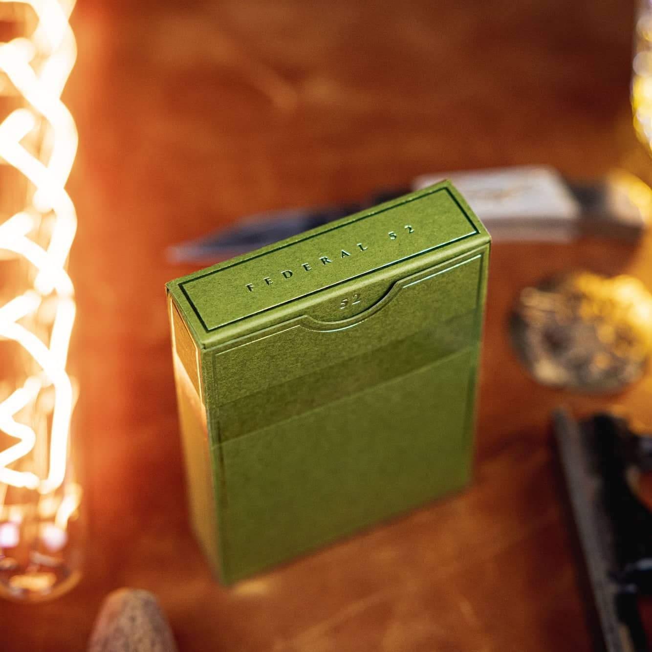 Federal 52 Playing Cards - Foiled Edition Playing Cards by Kings Wild Project