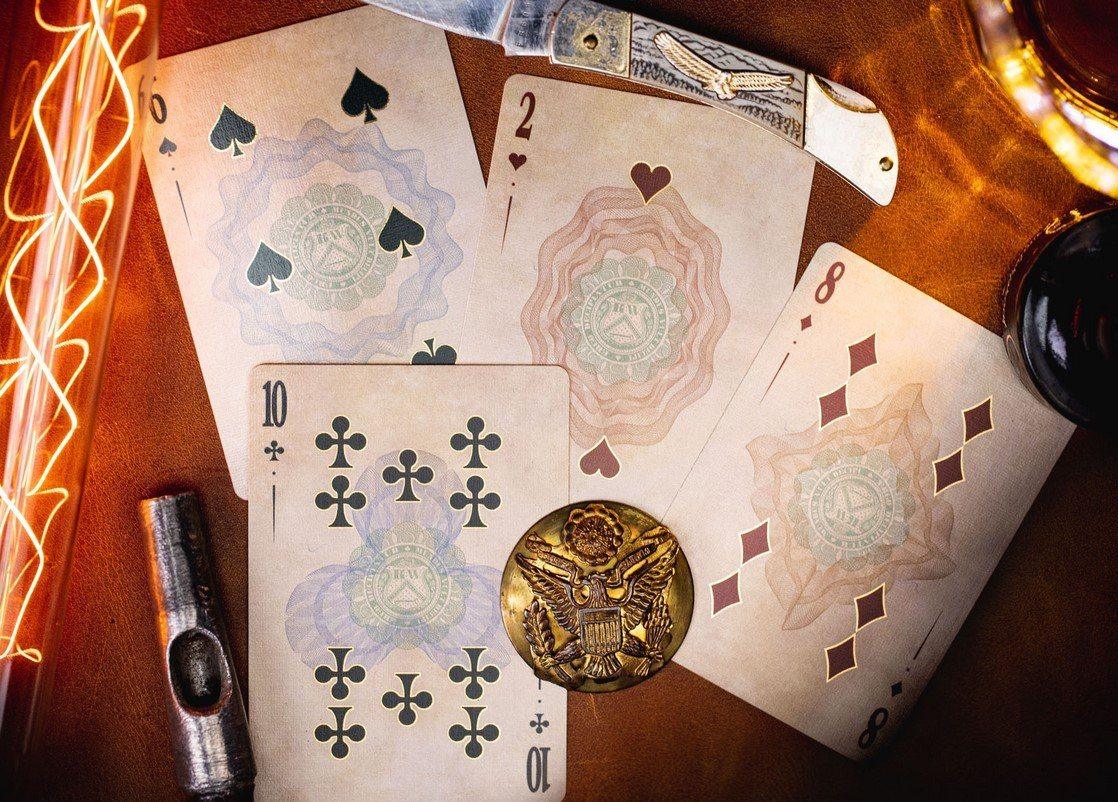 Federal 52 Playing Cards - Foiled Edition Playing Cards by Kings Wild Project