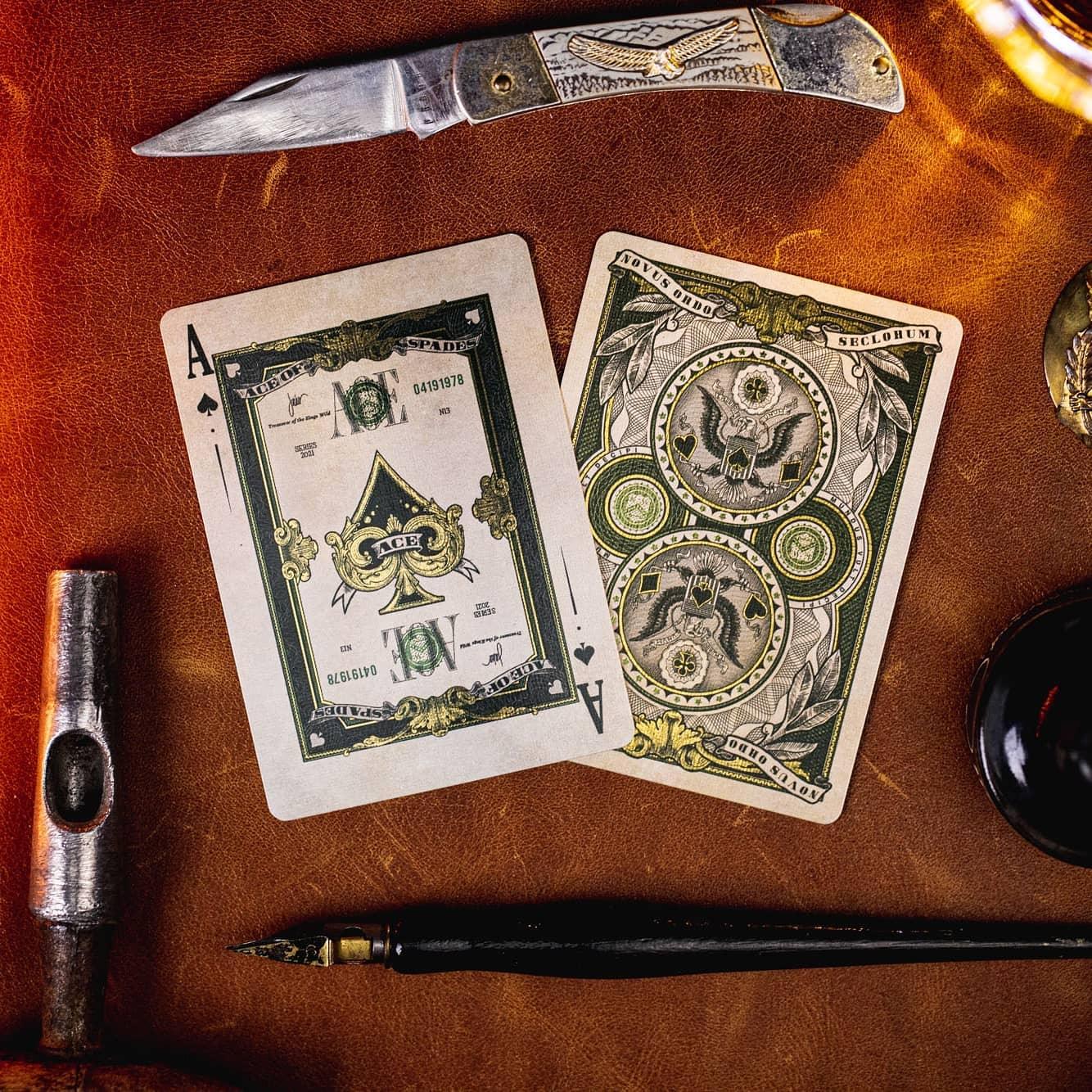 Federal 52 Playing Cards - Foiled Edition Playing Cards by Kings Wild Project