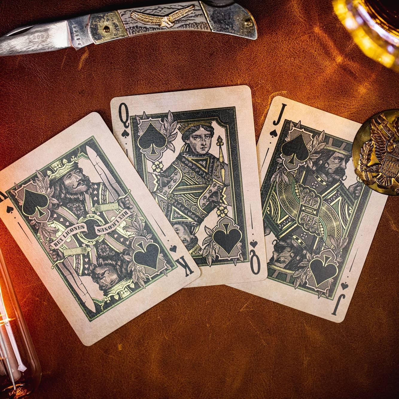 Federal 52 Playing Cards - Foiled Edition Playing Cards by Kings Wild Project