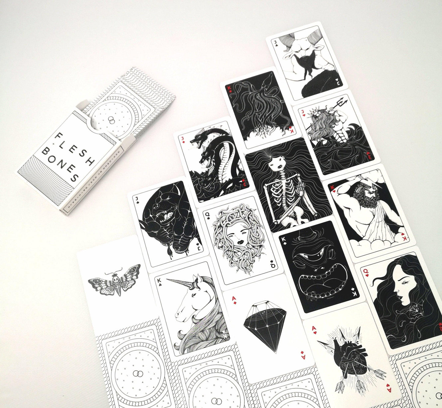 Flesh & Bones Playing Cards by Art of Play