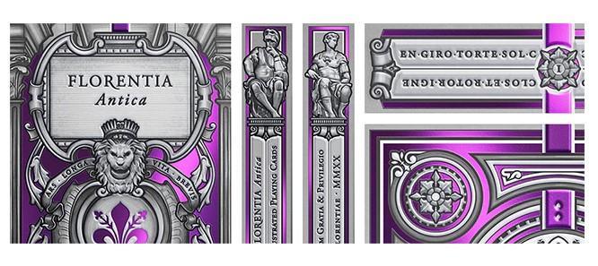 Florentia Playing Cards - Antica Playing Cards by Passione Playing Cards