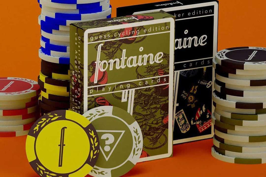 Fontaine Guess Cycling Playing Cards by Fontaine
