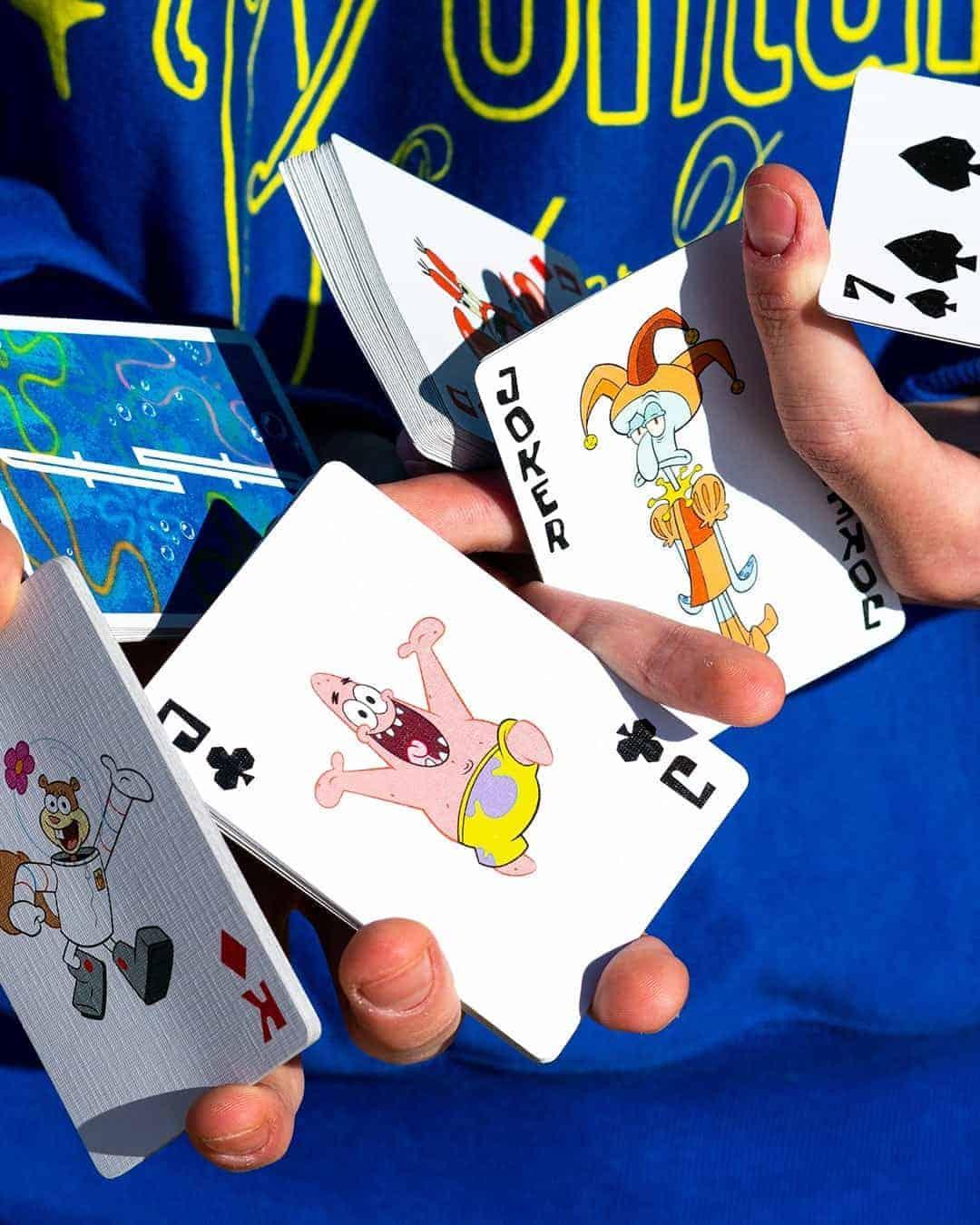 Spongebob x Fontaine Cards Playing Cards by Fontaine