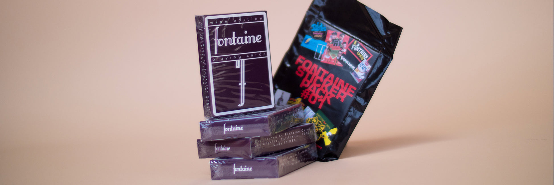 Fontaine Wine Edition Playing Cards by Fontaine