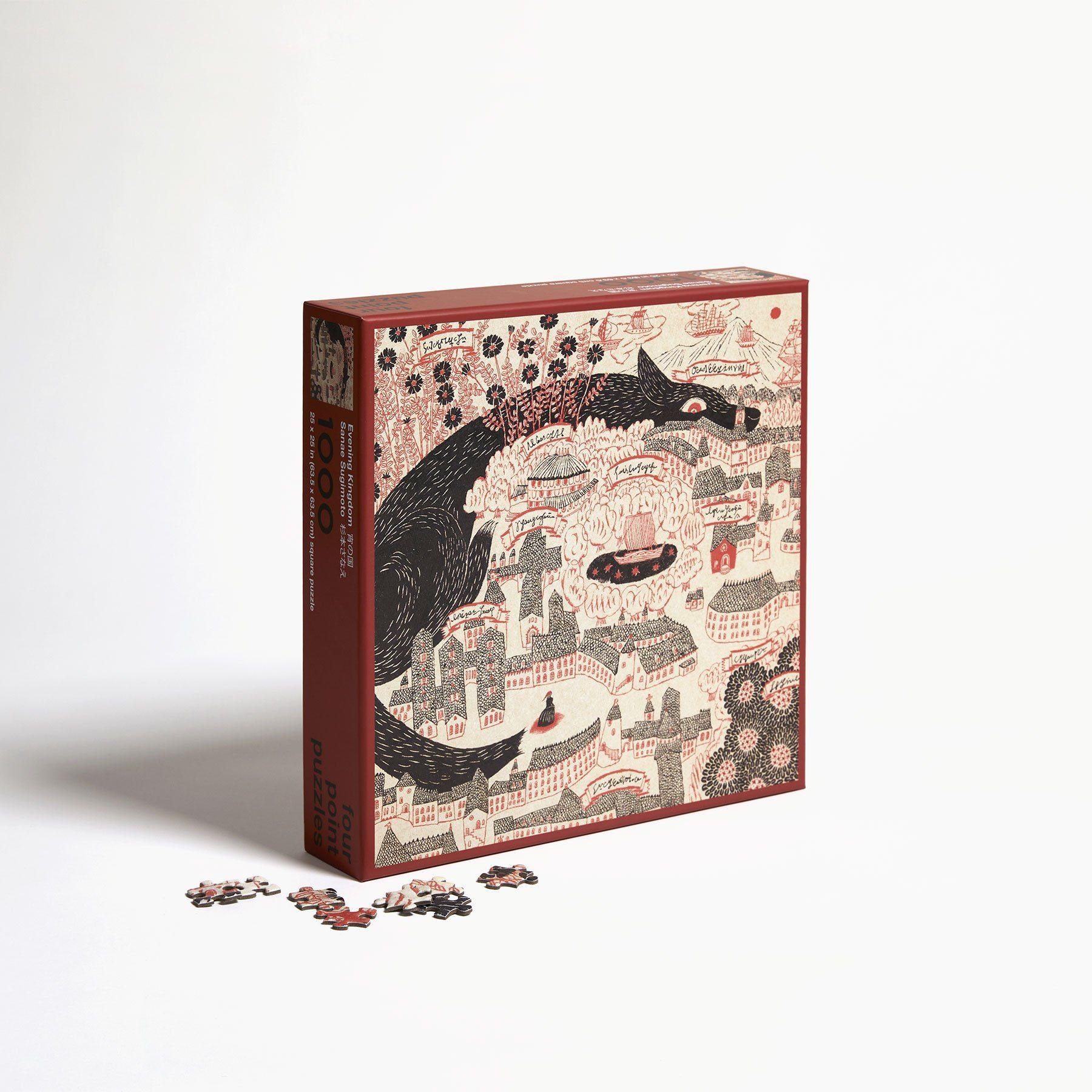 Evening Kingdom by Four Point Puzzles Playing Cards by Four Point Puzzles