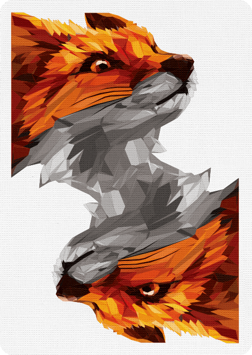 Fox Playing Cards by Riffle Shuffle Playing Card Company
