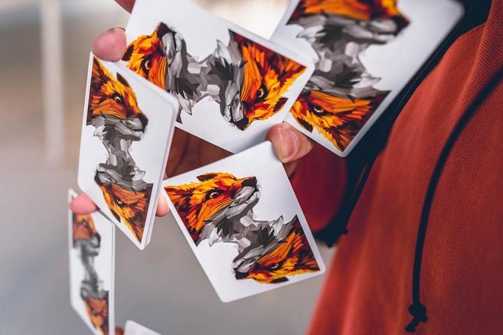 Fox Playing Cards by Riffle Shuffle Playing Card Company