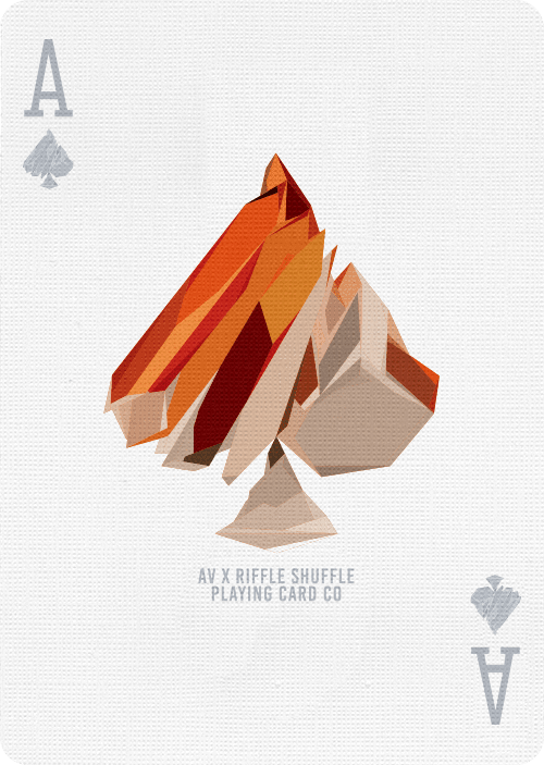 Fox Playing Cards by Riffle Shuffle Playing Card Company