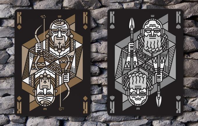 Freyja Limited Edition Walhalla Playing Cards Playing Cards by Noir Arts