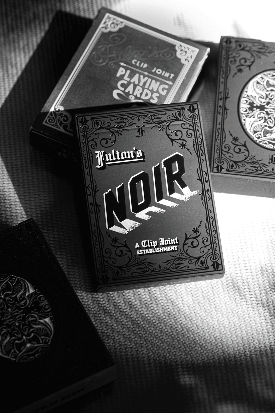 Fulton's Noir Playing Cards by Dan & Dave Playing Cards by Fulton's Playing Cards