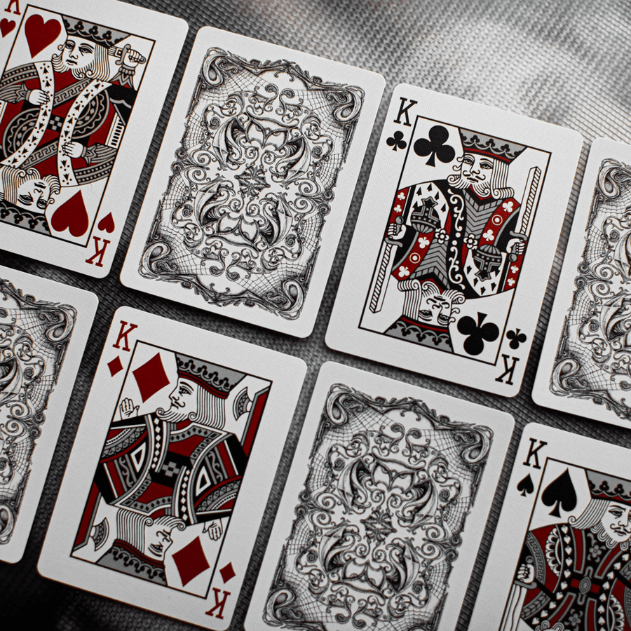Fulton's White Jazz Playing Cards by Fulton's Playing Cards
