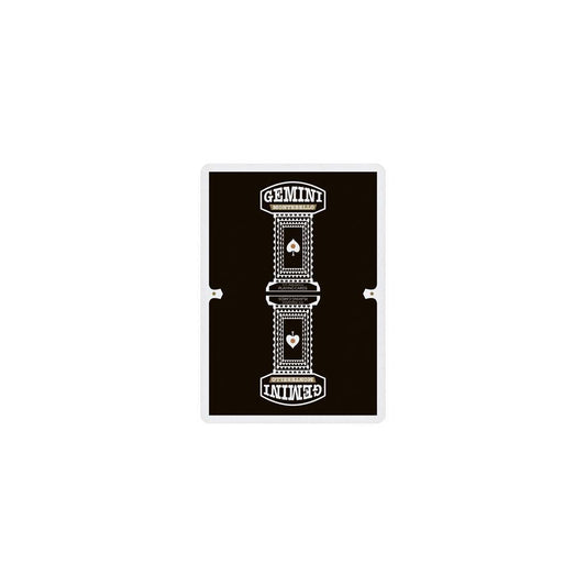 Black Gemini Casino Playing Cards Playing Cards by Gemini