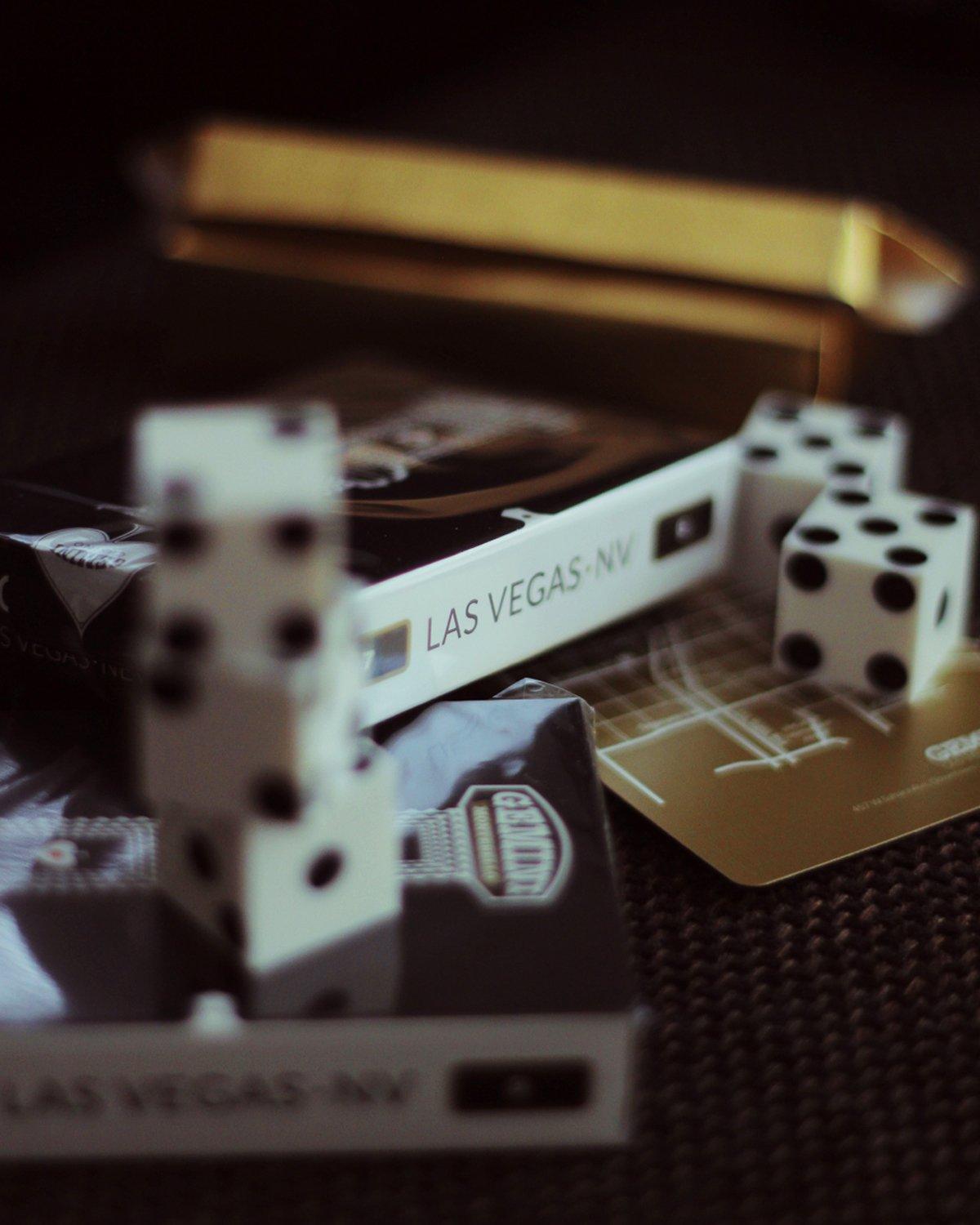 Black Gemini Casino Playing Cards RarePlayingCards