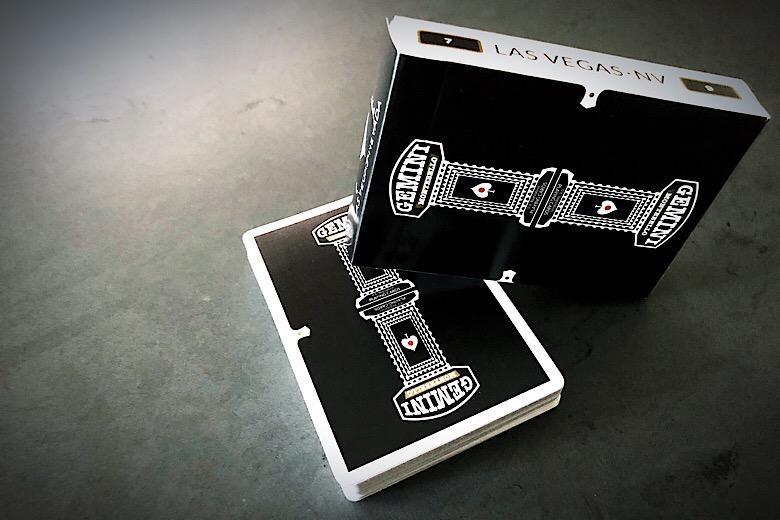 Black Gemini Casino Playing Cards Playing Cards by Gemini