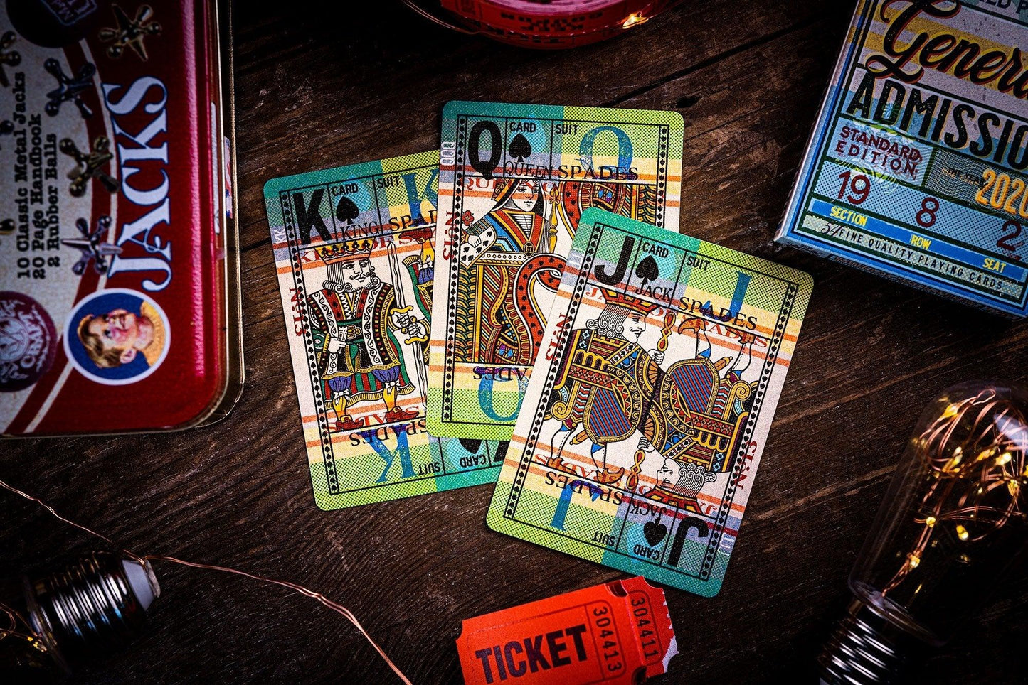 General Admission Playing Cards Playing Cards by Kings Wild Project