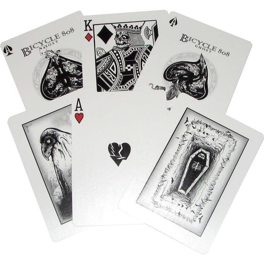 Bicycle Ghost Gaff Playing Cards by Ellusionist