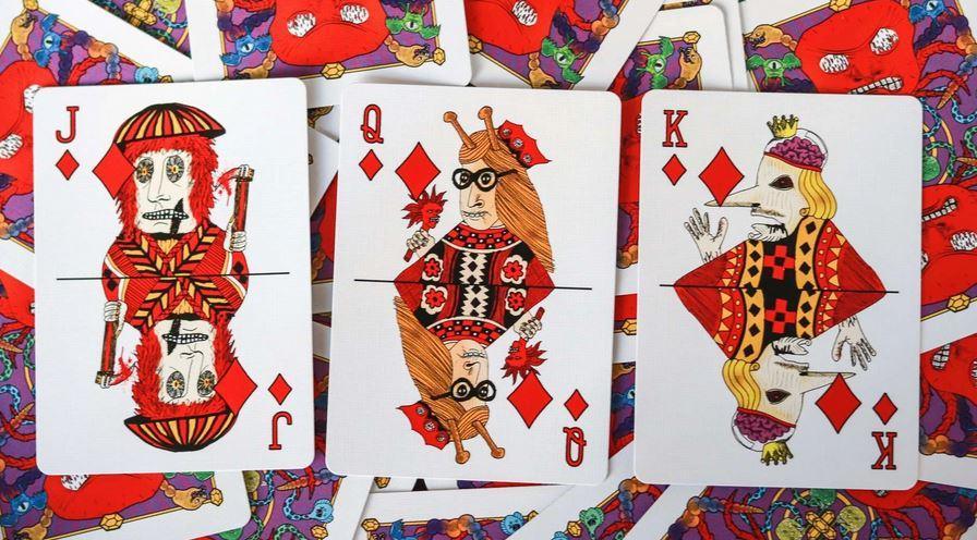 Ghoul Guys Playing Cards Playing Cards by RarePlayingCards.com